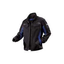 Kubler – Giacca Pulsschlag Taglia 48 – Nero/Blu – 65% poliestere, 35% cotone