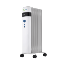 Bastilipo - Radiador Ecológico Bajo Consumo, 0,6kwh, 7 Elementos, Wifir-ecofluid-7