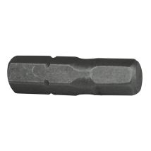 Hex 5 S2 Grade Steel Screwdriver Bits X 25mm Pack Of 3 Faisbh525