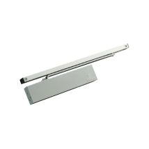 250511en Chiudiporta A Braccio Scorrevole Colore Argento - Groom