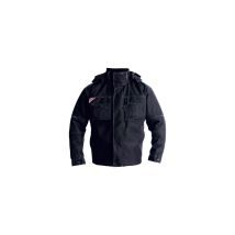 Chaqueta Acolchada Oxford Negra Combate Talla Xs