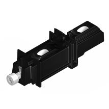 Carro doble regulable perfil Touareg – 4487 – PA6/6 con 30% vidrio – Ø23 mm POM – Acero inoxidable clase A2