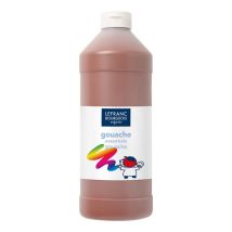 Gouache - Lefranc Et Bourgeois - Tempera Marron - 1 Litre - Lavage Facile - Non Toxique