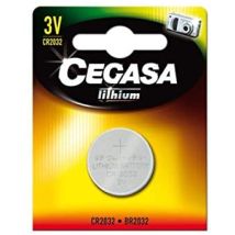 Cegasa Batterie Lithium Knopf Cr2032 3v Bt Blister