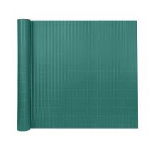 Brise-vue En Pvc 180x300cm Clôture D'Intimité Protection De Visibilité Avec Attaches De Câble Résistant Uv Et Aux Intempéries - Vert Naizy