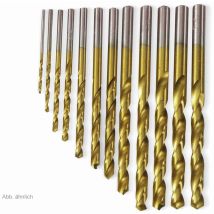 Hss-spiralbohrer, Titaniumbeschichtet 1,90 Mm - 10 Stück