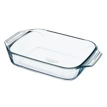 Pyrex – 31cm Rectangular Roaster – Oven, Microwave, Freezer & Dishwasher Safe – Borosilicate Glass – Thermal Shock Resistant