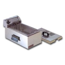 Friggitrice Professionale 1600W Acciaio Inox 2L – Termostato Regolabile – Cestello Fisso – 525968