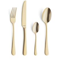 Set Di Posate Amefa Austin 24 Pezzi Dorato Opaco