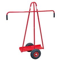 Fimm – Plattenwagen 300 kg – Durchmesser der Luftreifen: 260 mm – Ideal für Baustellen und enge Platzverhältnisse