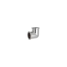 IBP – Codo en latón cromado 1/4"" – Conector roscado – Ángulo recto – Racores de latón