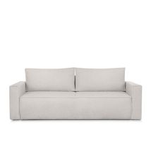 Napi Ii Sofa 3 Sitzer, Mit Schlaffunktion, Modern, Weiß - Konsimo