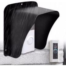 Cubierta Impermeable Para Timbre Exterior Dolaso - Carcasa De Metal Laminado En Frío - Resistente A La Intemperie - Compatible Con Timbres Ring Y 