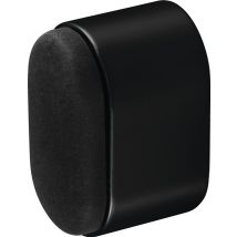 Hermeta - Wandtürpuffer 4700 / 4702 / 4704 Aluminium Schwarz Kunststoffbeschichtet Länge 25 Mm