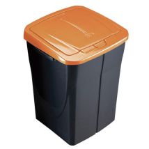 Cubo Reciclaje 45 Lt. Diferentes Colores - Tapa Azul