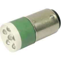 Cml - 18640351 Led-signalleuchte Grün Ba15d 24 V/dc, 24 V/ac 3150 Mcd