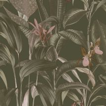 Looks By Wolfgang Joop - Vliestapete Tropical Grun 10mx53cm