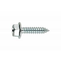 Index – Tornillo para chapa con cabeza hexagonal – Acero zincado – Caja de 500 unidades