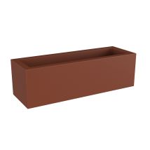 Jara 140 Rechteckiger Blumenkasten Für Den Innen- Und Außenbereich Für Pflanzen Und Blumen Sehr Witterungsbeständig. Blumenkasten Aus Polyethylen In 