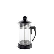 Cafetera De Pistón Cilio Mariella, 3 Tazas, Negra