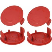 Lot De 4 Couvre-bobines De Fil Pour Débroussailleuse Bosch Afs 23-37,