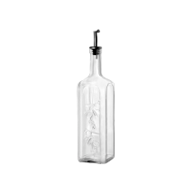 Oliera in vetro trasparente 1lt – Capacità: 1 litro – Colore: Nero Trasparente – Pasabahce