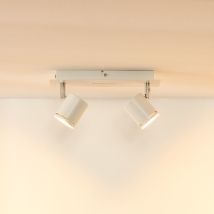 Rilou - Deckenstrahler - Led Dim. - Gu10 - 2x5w 3000k - Weiß - Lucide