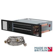 Thermix - Kph 1800 Classic Hydronic Kitchen Plinth Heater (1855 Watts/6330 Btu)-brushed Stainless Steel - Brushed Stainless Steel