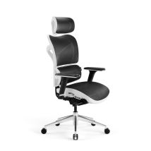 Ergonomischer Bürostuhl Diablo V-commander: Schwarz-weiß