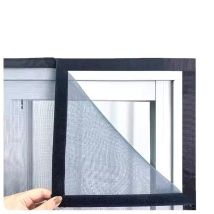 Moustiquaire Autocollante Pour Fenêtre 120 X 150 Cm – Matière Nylon – Installation Facile Sans Perçage – Protection Contre Les Insectes