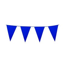 Ghirlanda Di Bandiere Blu Da 10 M