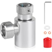 Adaptateur Sodasteam Tr21-4 À W21.8-14 Pour Co2 Cylindre, Ou Aquarium, Accessoires Pour Machine À Soda Avec Joints D'Étanchéité De Rechange