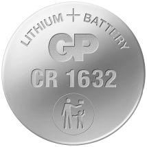 Gp Battery Batteria Al Litio A Bottone 3v Cr1632 (blister 1 Pezzo)