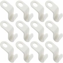 Werwing - Ccykxa 30 Pieces Plastic Hanger Hooks, Space Saving Closet Hanger Connecting Hook