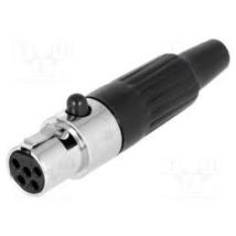 Ninigi - Conector Minixlr Macho 5pin Aereo Para Soldar Mxlr-5w