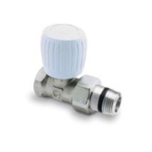 Valvola Bitubo Non Termostatica Diritta Femmina 1/2" Senza Regolazione