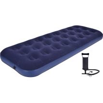 Colchón Flocado Para 1 Persona 191x73x22cm Con Bomba 2 En 1 24040