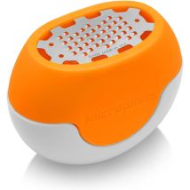 Microplane Grattugia Zester Flexi Zesti Fine Arancio Acciaio Inossidabile E Silicone Per Limoni, Arance E Altri Agrumi