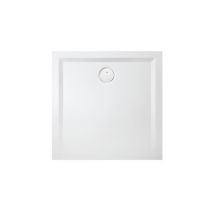 Hoesch - Muna Piatto Doccia In Ghisa Minerale M Ar 750x750x30mm Bianco