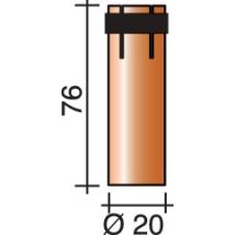 Buse À Gaz Cylindrique 20 Mm Adapté À Ergoplus 26/400/500