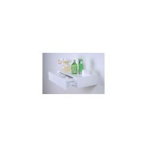 Estantería De Pared De 48 Cm Duraline Blanco Mate / 1 Cajón