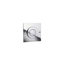Placca Di Comando Completa Per Cassette Pneu Oli Mono Trend Misura: Cromo