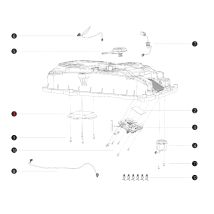 Módulo De Antena Gnss I108e Original Bluebird Robot Cortacésped Ab12.02.00.0115