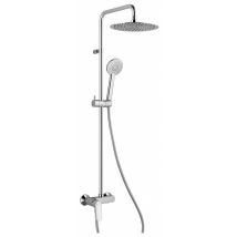 Colonna Doccia Monocomando In Ottone Cromato - Alpi