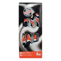 Cosmos – Assortimento 6 giraviti a taglio e a croce – 3x75mm, 4x100mm, 5,5x75mm, 6,5x150mm, PZ 1x75mm, PZ 2x100mm