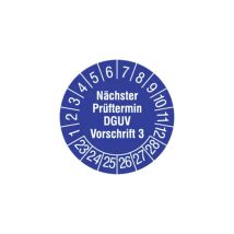 Ht Instruments - 2002270 Prüfplaketten 30mm Sicherheitsprüfplaketten 1 St.