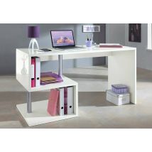 Bissolo Casa - Escritorio Con Estructura En 's', Color Blanco, 140 X 75 X 60 Cm