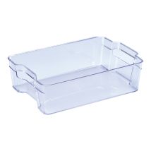 Kühlschrank-Organizer 6L – 31,5x21,5x9 cm – Transparent – Modernes Design – Ideal für die Küche