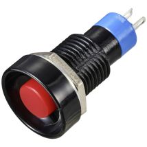 Miyama Ds-263 Red Interuttore A Pressione 25 V/dc 3 A Off-(on) 2p Spst Momentaneo 1 Pz.