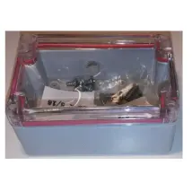 Abtech - Zp5 Contenitore Industriale Con Pc - Coperchio Trasparente - 120x80x55mm